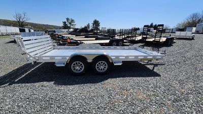 New 2027 Aluma 80X16TA-EL-BT-RTD Utility Trailer