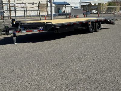 New 2026 Diamond C DEC 24' Max Ramps - 18K Deckover Equipment Trailer