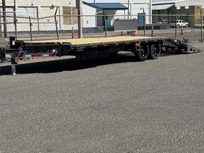 New 2026 Diamond C DEC 24' Max Ramps - 18K Deckover Equipment Trailer