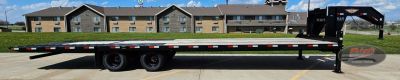 New 2025 H&H Trailers 102 X 25 + 9 Hydraulic GN Deckover Trailer