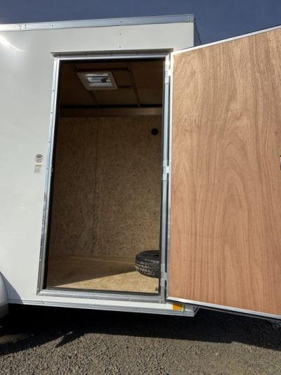 New 2026 Compass 6x12 Indigo DLX Flat Top V-Nose 7k Cargo / Enclosed Trailer