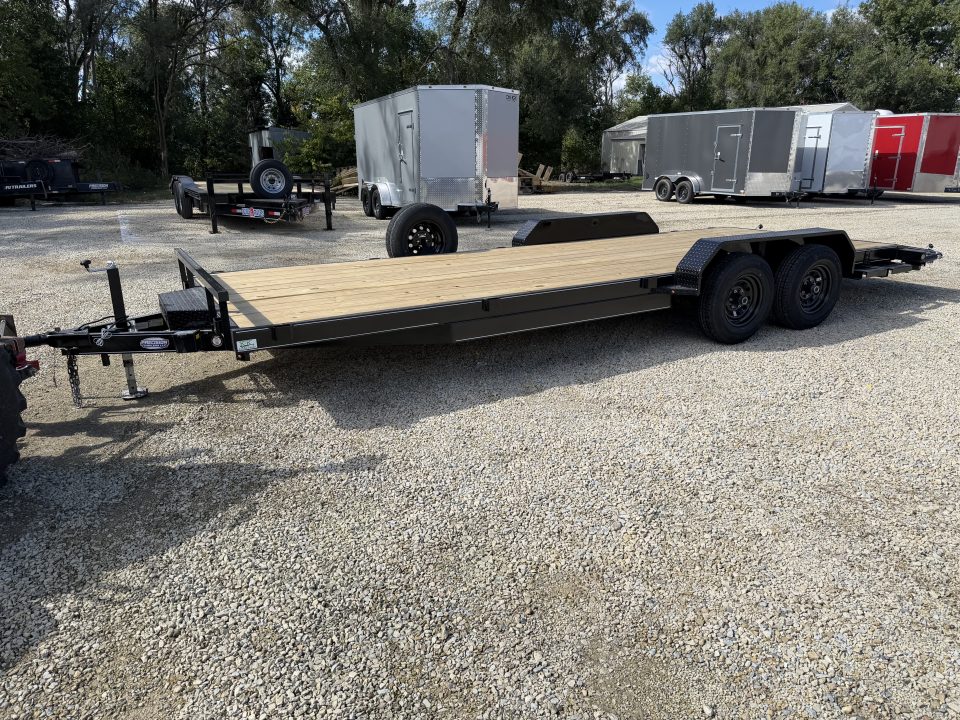 New 2026 Precision Trailers 83"x22' Car Trailer 10K Car Hauler
