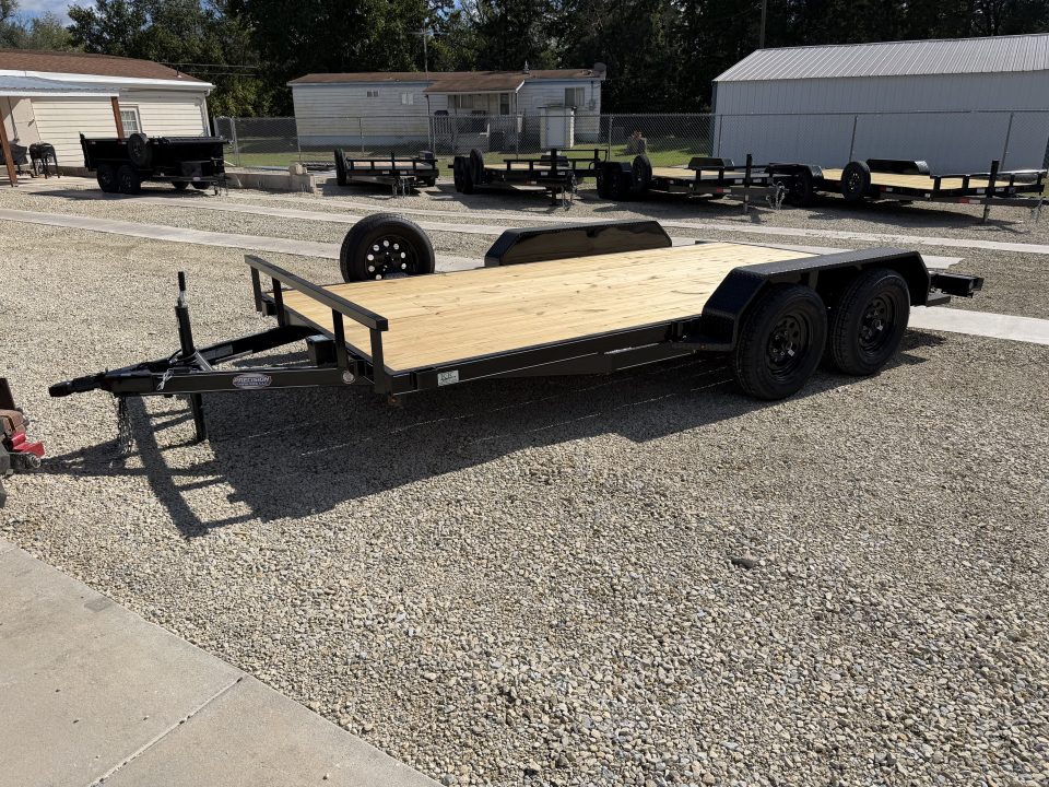 New 2026 Precision Trailers 83"x16' Car Trailer 7K Car Hauler