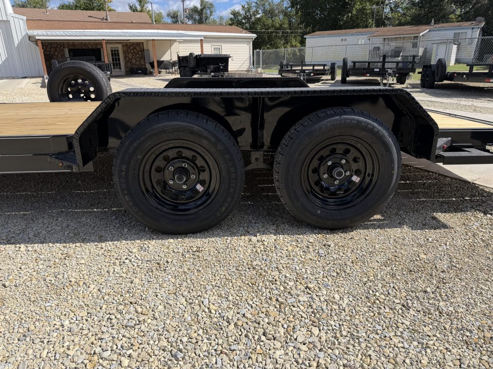 New 2026 Precision Trailers 83"x16' Car Trailer 7K Car Hauler