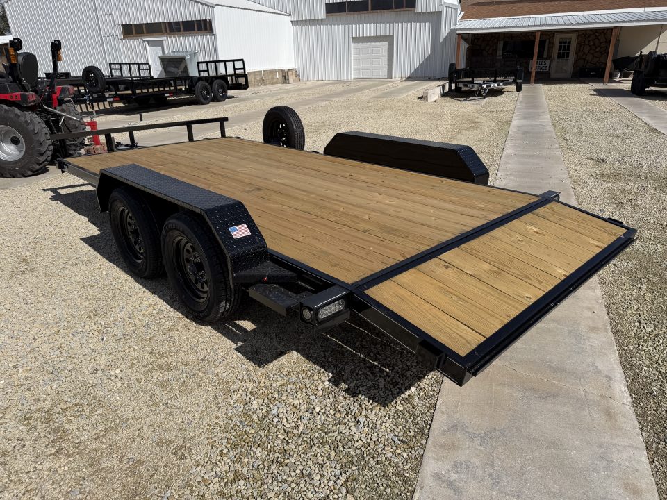 New 2026 Precision Trailers 83"x16' Car Trailer 7K Car Hauler