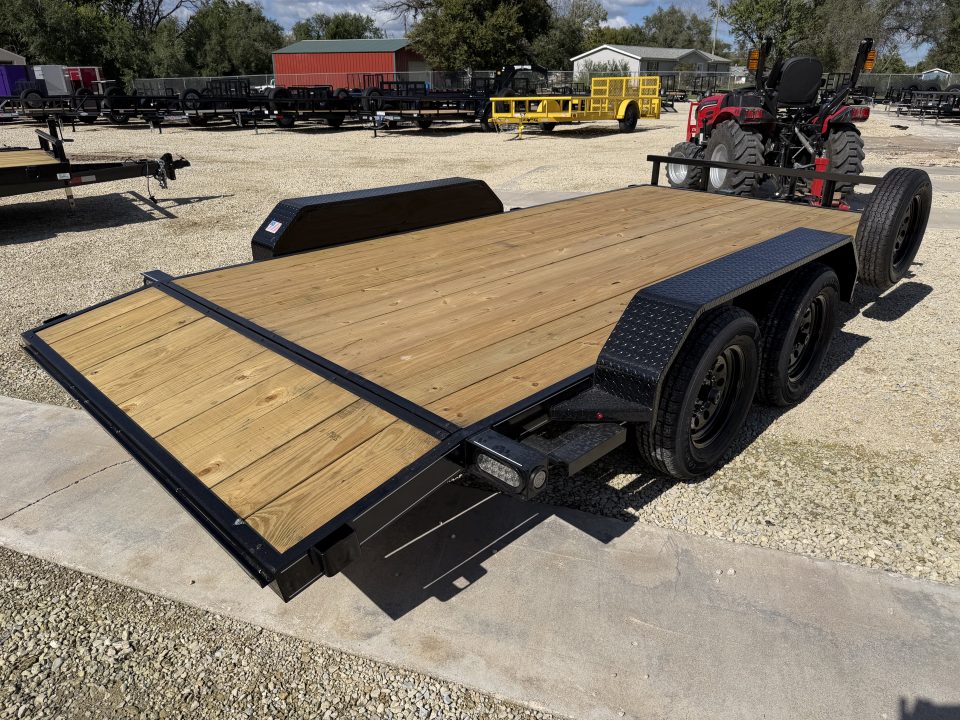 New 2026 Precision Trailers 83"x16' Car Trailer 7K Car Hauler