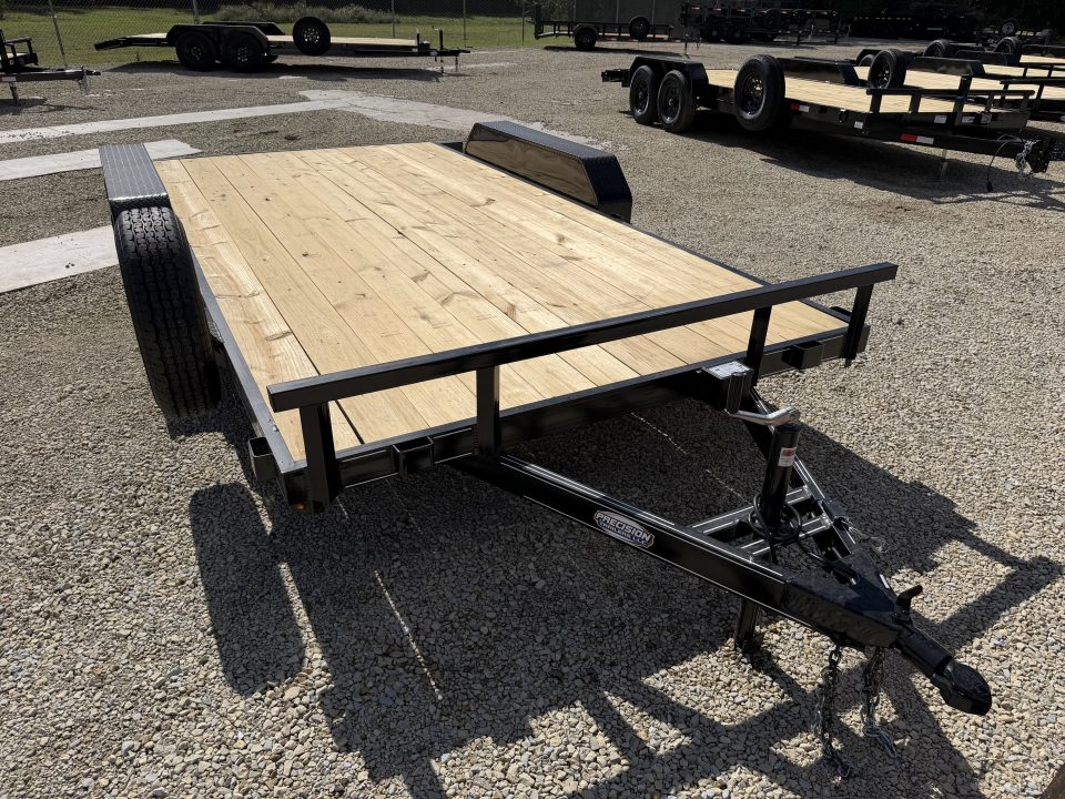 New 2026 Precision Trailers 83"x16' Car Trailer 7K Car Hauler