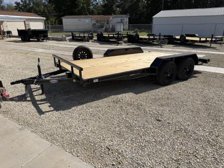 New 2026 Precision Trailers 83 x16' Car Trailer 7K Car Hauler