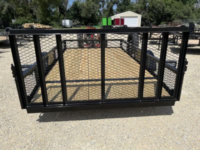 New 2026 Precision Trailers 77"x12 Dovetail Utility Trailer