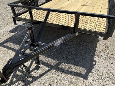 New 2026 Precision Trailers 77"x12 Dovetail Utility Trailer