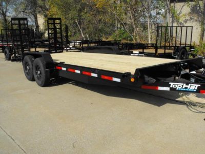 New Equipment Trailer 83 X 20 Dove Stand Up Ramps 14K