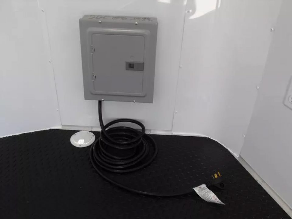 New Enclosed Trailer 7 X 10 Concession Wdw 30 Amp