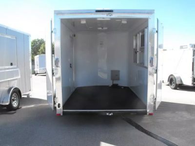 New Enclosed Trailer 7 X 10 Concession Wdw 30 Amp
