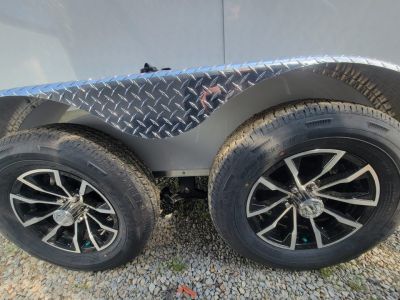 New 2026 Formula Trailers 7x14 Traverse Flat Top V-Nose 7k Cargo / Enclosed Trailer