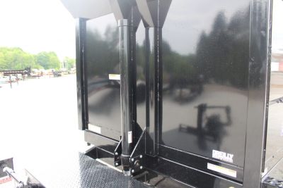 New 2026 Sure-Trac 7' x 16' Hydraulic Dump Trailer - 4' Steel Sides - Telescopic Ram - 14000# GVW