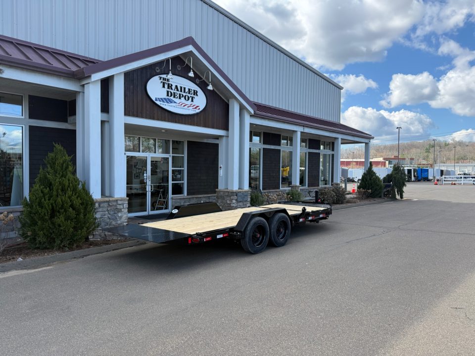 New Liberty 6'11" x 20' Split Deck I-Beam Tilt Trailer 17.5K