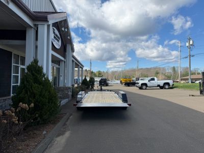 New Liberty 6'11" x 20' Split Deck I-Beam Tilt Trailer 17.5K