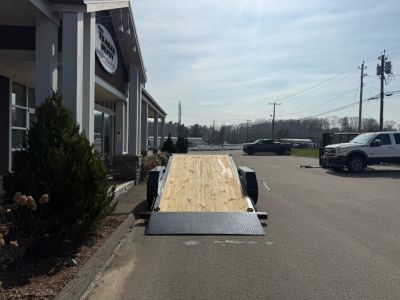 New Liberty 6'11" x 22' Split Deck I-Beam Tilt Trailer 17.5K