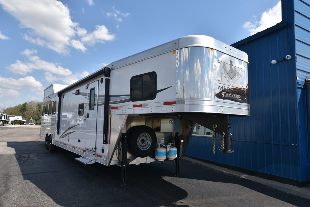 New 2026 Merhow Trailers Stampede 8414 Horse Trailer