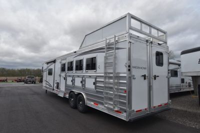 New 2026 Merhow Trailers Stampede 8414 Horse Trailer
