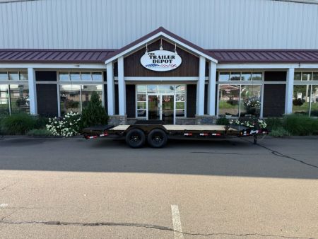 New Liberty 6'11  x 17' + 3' I-Beam Equipment Trailer 15.4K