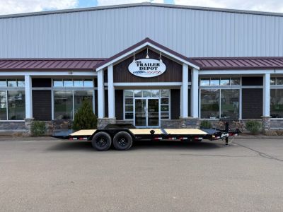 New Liberty 6'11" x 22' Split Deck I-Beam Tilt Trailer 15.4K