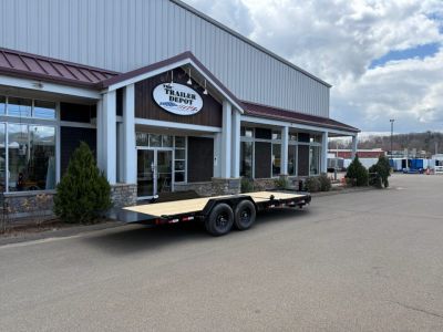 New Liberty 6'11" x 22' Split Deck I-Beam Tilt Trailer 15.4K