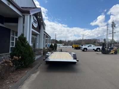 New Liberty 6'11" x 22' Split Deck I-Beam Tilt Trailer 15.4K