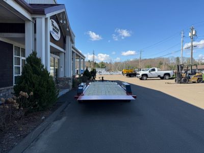 New Liberty 6'11" x 22' Split Deck I-Beam Tilt Trailer 15.4K