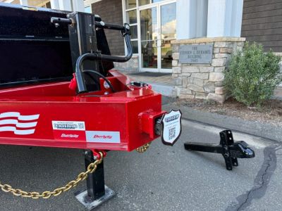 New Liberty 6'11" x 22' Split Deck I-Beam Tilt Trailer 15.4K