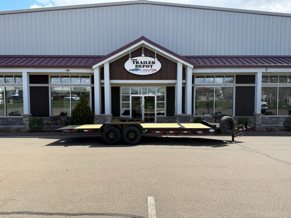 New CAM Superline 7' x 22' Beast Split Tilt Trailer 22K