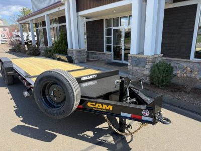 New CAM Superline 7' x 22' Beast Split Tilt Trailer 22K