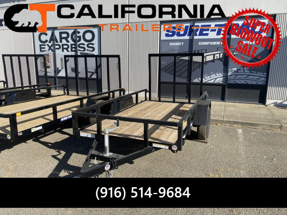 New 2026 Sure-Trac STUTT6210-BP-030 Utility Trailer