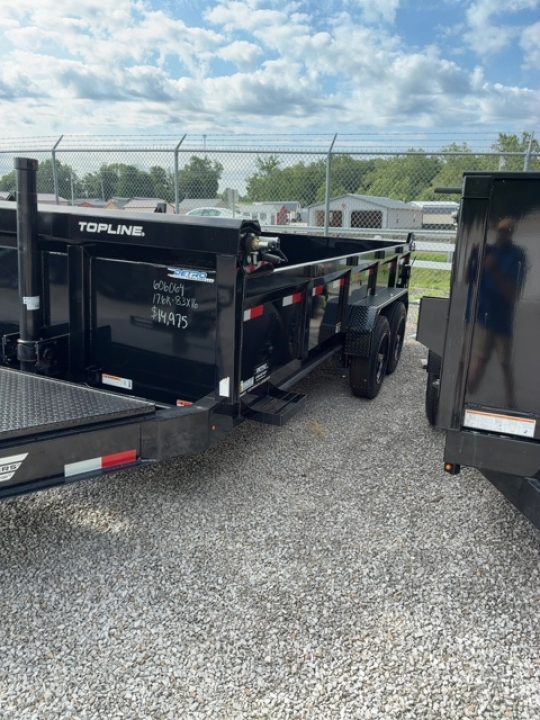 New 2025 H&H TRAILERS Topline Telescopic I-Beam Dump Trailer, 17.6K