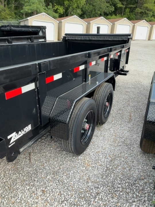 New 2025 H&H TRAILERS Topline Telescopic I-Beam Dump Trailer, 17.6K