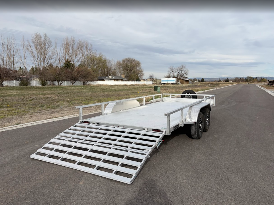 New 2026 Silverwing 7x16 5k Aluminum Utility Trailer