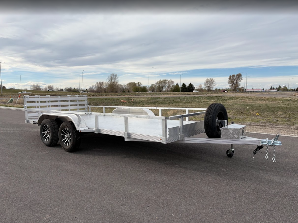 New 2026 Silverwing 7x16 5k Aluminum Utility Trailer