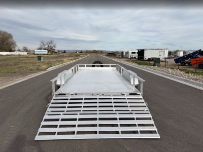 New 2026 Silverwing 7x16 5k Aluminum Utility Trailer