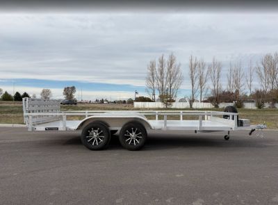 New 2026 Silverwing 7x16 5k Aluminum Utility Trailer