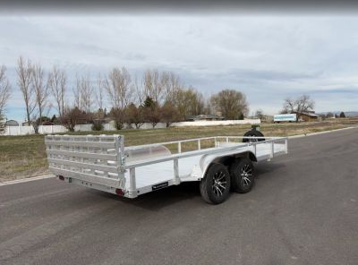 New 2026 Silverwing 7x16 5k Aluminum Utility Trailer
