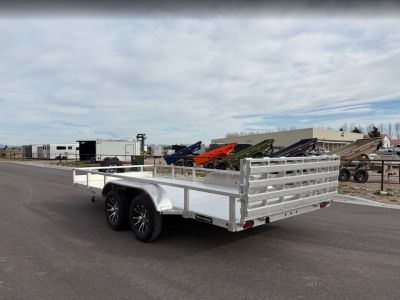 New 2026 Silverwing 7x16 5k Aluminum Utility Trailer