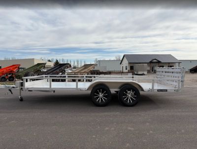 New 2026 Silverwing 7x16 5k Aluminum Utility Trailer
