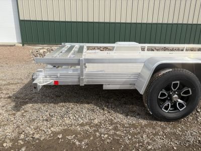 New 2026 80"x15' - 4400lb Bear Track Aluminum Utility Trailer