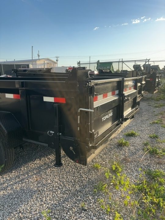 New 2025 H&H TRAILERS Topline Telescopic I-Beam Dump Trailer, 17.6K