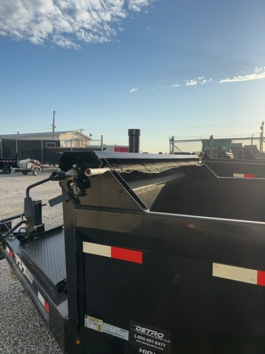 New 2025 H&H TRAILERS Topline Telescopic I-Beam Dump Trailer, 17.6K