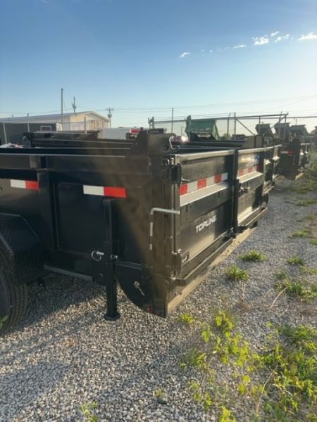 New 2025 H&H TRAILERS Topline Telescopic I-Beam Dump Trailer, 17.6K