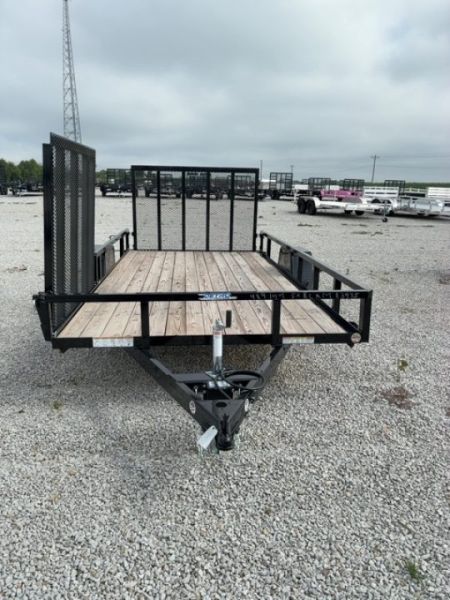 New 2026 Sure-Trac 7 x 14 5K Utility Trailer w/ Curbside Gate