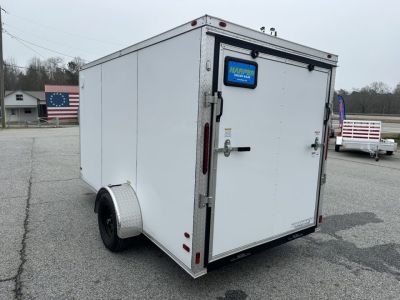 New 2026 6X12 SINGLE AXLE ENCLOSED TRAILER