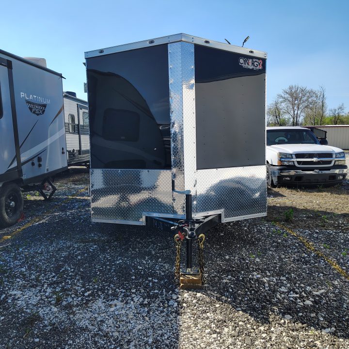 New 2026 Cynergy 2 7x10 SA Cargo/Enclosed Trailer, 6' Interior Height, 3.5K Axle, .080 Polycore Exterior Cargo / Enclosed Trailer