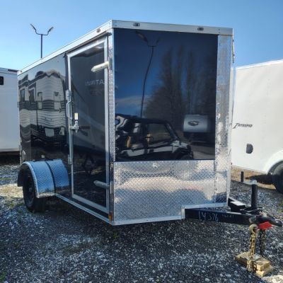 New 2026 Cynergy 2 7x10 SA Cargo/Enclosed Trailer, 6' Interior Height, 3.5K Axle, .080 Polycore Exterior Cargo / Enclosed Trailer